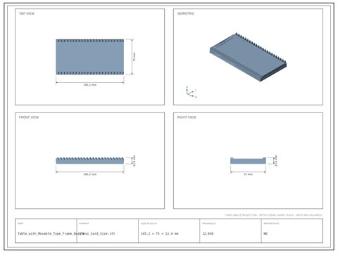 Table_with_Movable_Type_Frame_Business_Card_Size