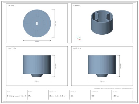 D Battery Adaptor (1)