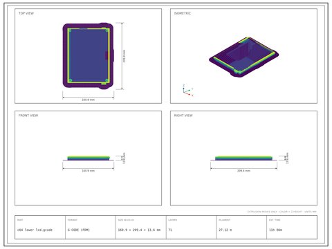 c64 lower lcd