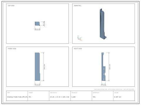 Display Frame Side_UPS