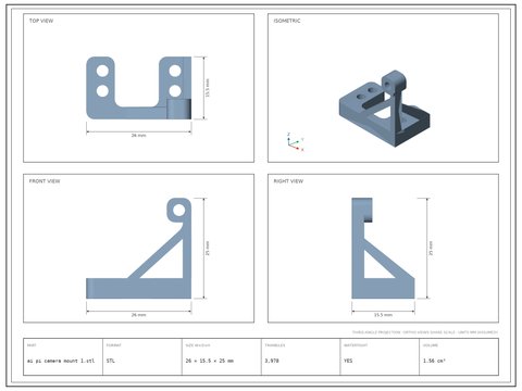 ai pi camera mount 1