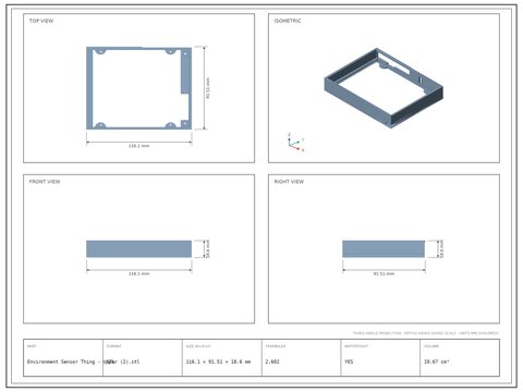Environment Sensor Thing - Upper (2)