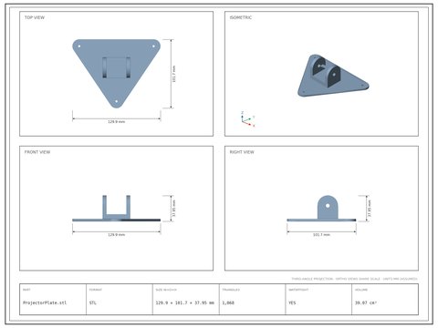 ProjectorPlate