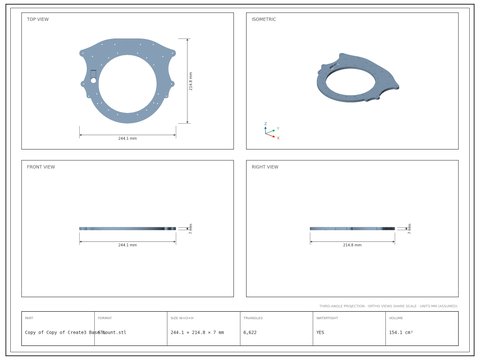 Copy of Copy of Create3 Base mount