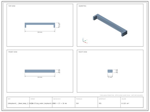 2xKeyboard_-_Beam_bump_2_for_drilling_under_keyboard