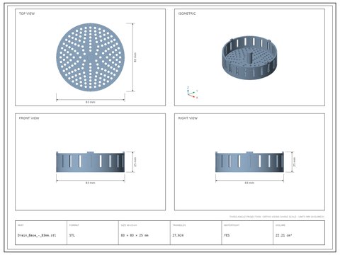 Drain_Base_-_83mm